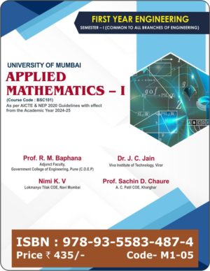 Techneo - Applied Mathematics 1 - MU 2024-25 Syllabus (NEP 2020)